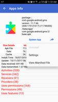 App Info, Application Info captura de pantalla 2