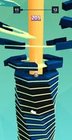 Stack Reaction Ball - Blast the platform تصوير الشاشة 1