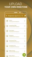 Ringtones App for Android™ اسکرین شاٹ 2
