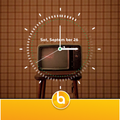 Retro Clock Screensaver