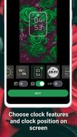 Rose Clock Live Wallpaper screenshot 3