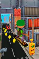 Super Downtown Skate الملصق