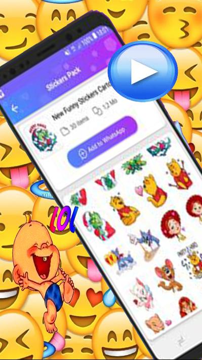 Android용 New Funny Animated Stickers Cartoons for Whatsapp - APK 다운로드
