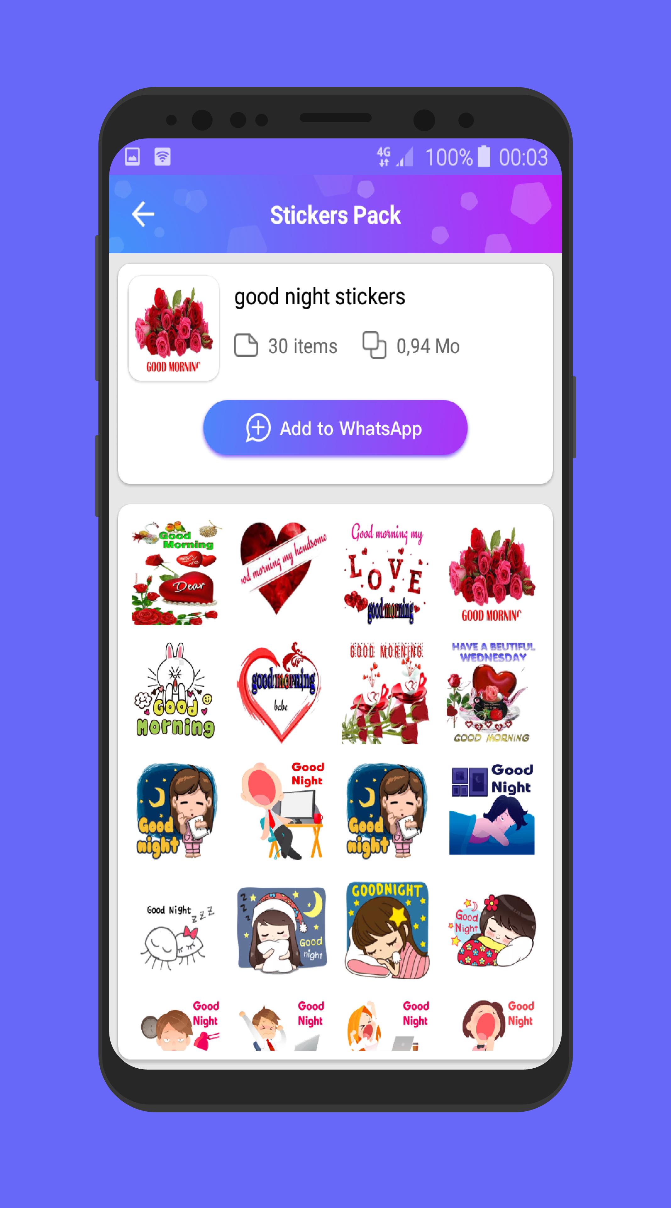 Animated good night moving stickers for whatsApp APK for Android Download