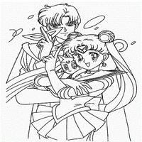 Sailor Mars Coloring Game imagem de tela 3
