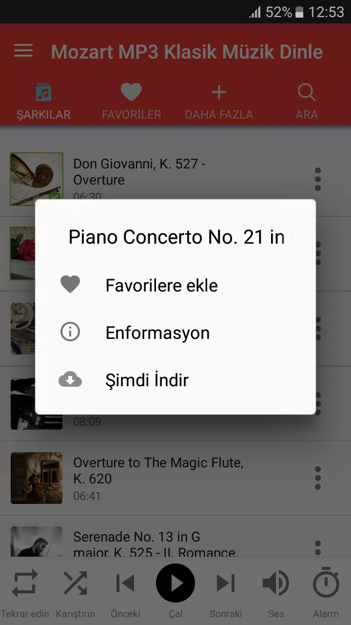 Android İndirme için Mozart MP3 Klasik Müzik Dinle APK