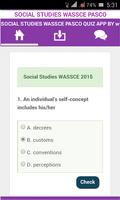 Social Studies WASSCE Q & A স্ক্রিনশট 1