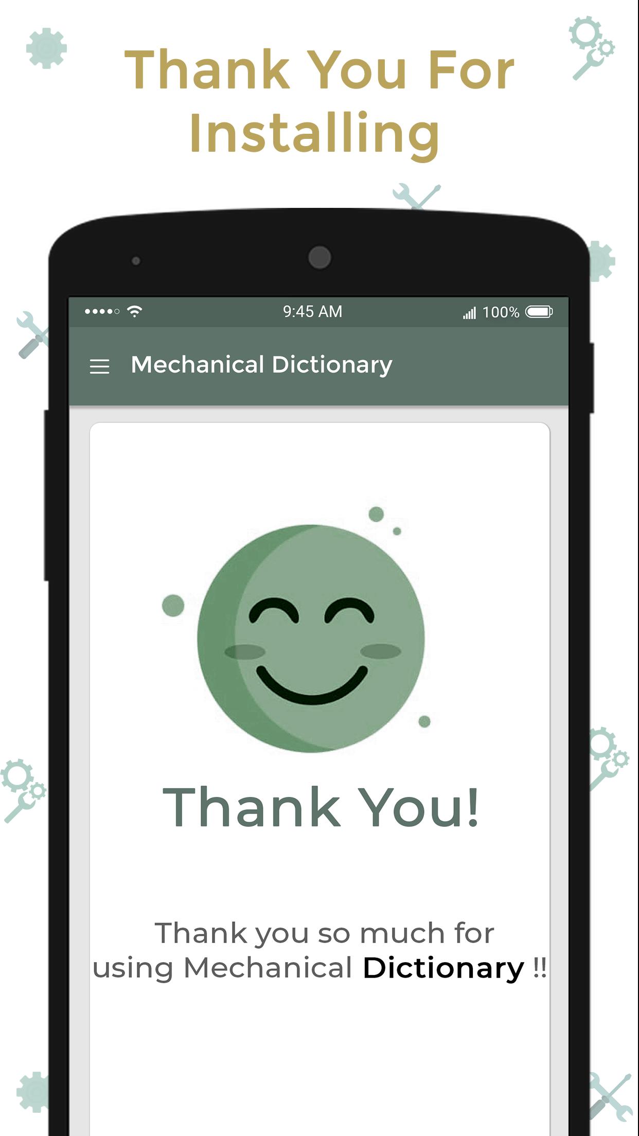 Mechanical Engineering Dictionary Offline App for Android - APK Download