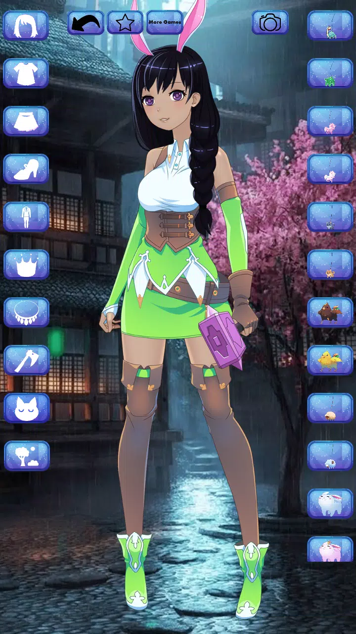 Play Anime Fantasy Dress Up Game for Girl