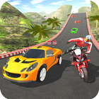 Car vs Bike Racing أيقونة