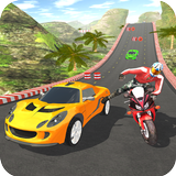 Car vs Bike Racing آئیکن