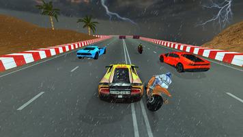 Car vs Bike Racing capture d'écran 1