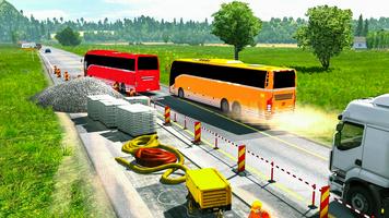 Hill Bus Simulator Bus Game 3D capture d'écran 1