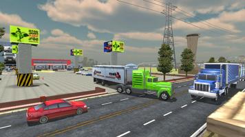 Highway Cargo Truck Simulator imagem de tela 1