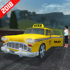 3D Taxi Driver - Hill Station आइकन