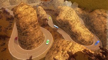 3D Taxi Driver - Hill Station imagem de tela 3