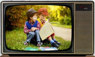 Vintage TV Fotoğraf Çerçeveler gönderen