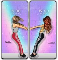 BFF Best Friend Wallpaper পোস্টার