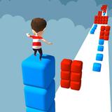 Cube Stacker Surfer Race Games ikona