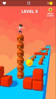 Cube Stacker Surfer Race Games screenshot 3