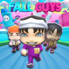 Chibi Fall Guys & Girls Run Knockdown Multiplayer icône
