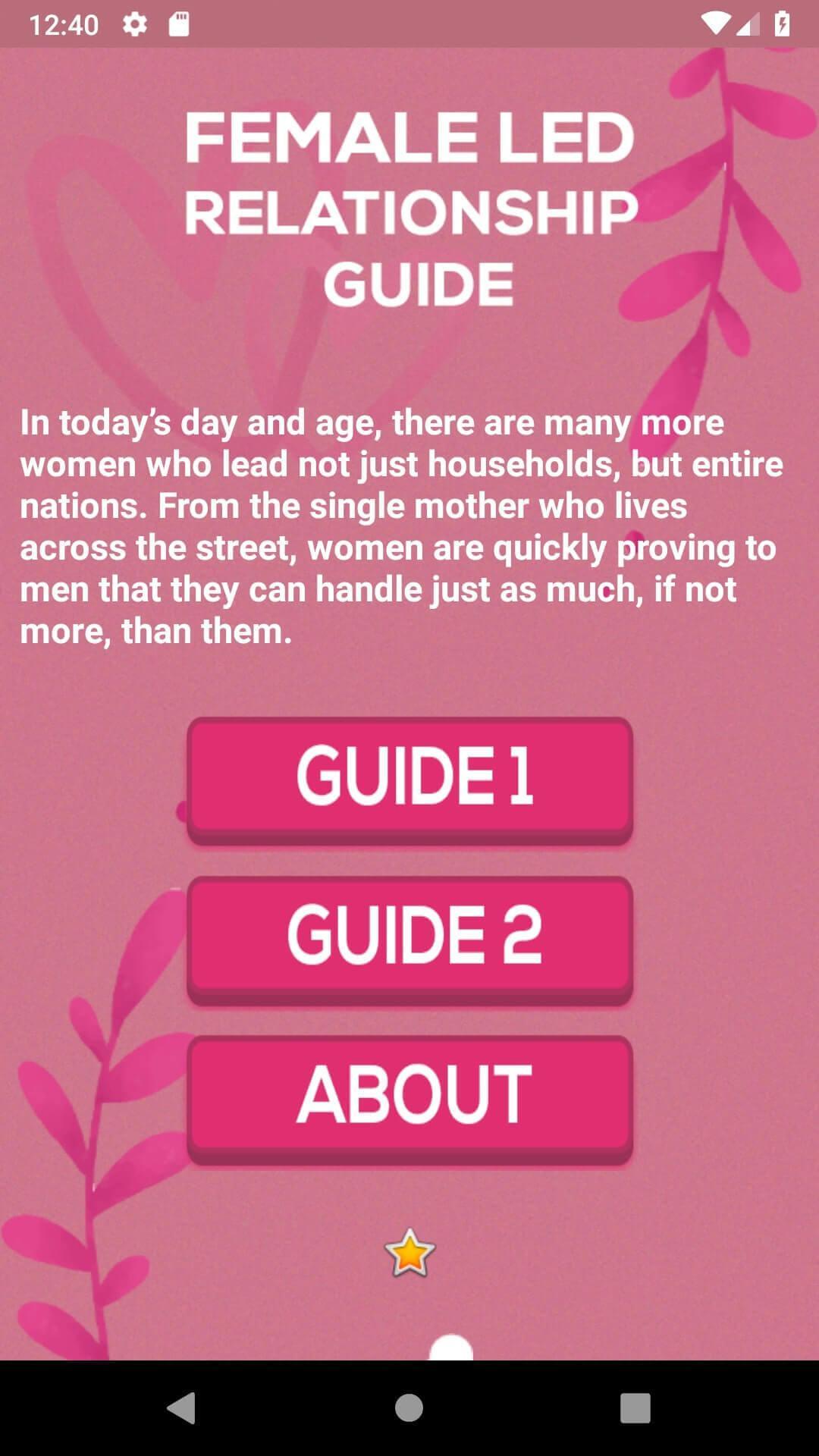 Female led relationship guide स्क्रीनशॉट 1.