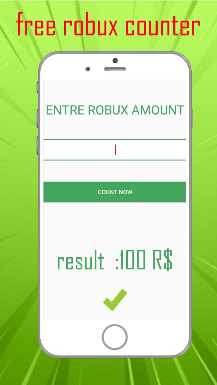 Kostenloser Robux Calc Fur Roblox 2020 Fur Android Apk Herunterladen - kostenlos robux verdienen