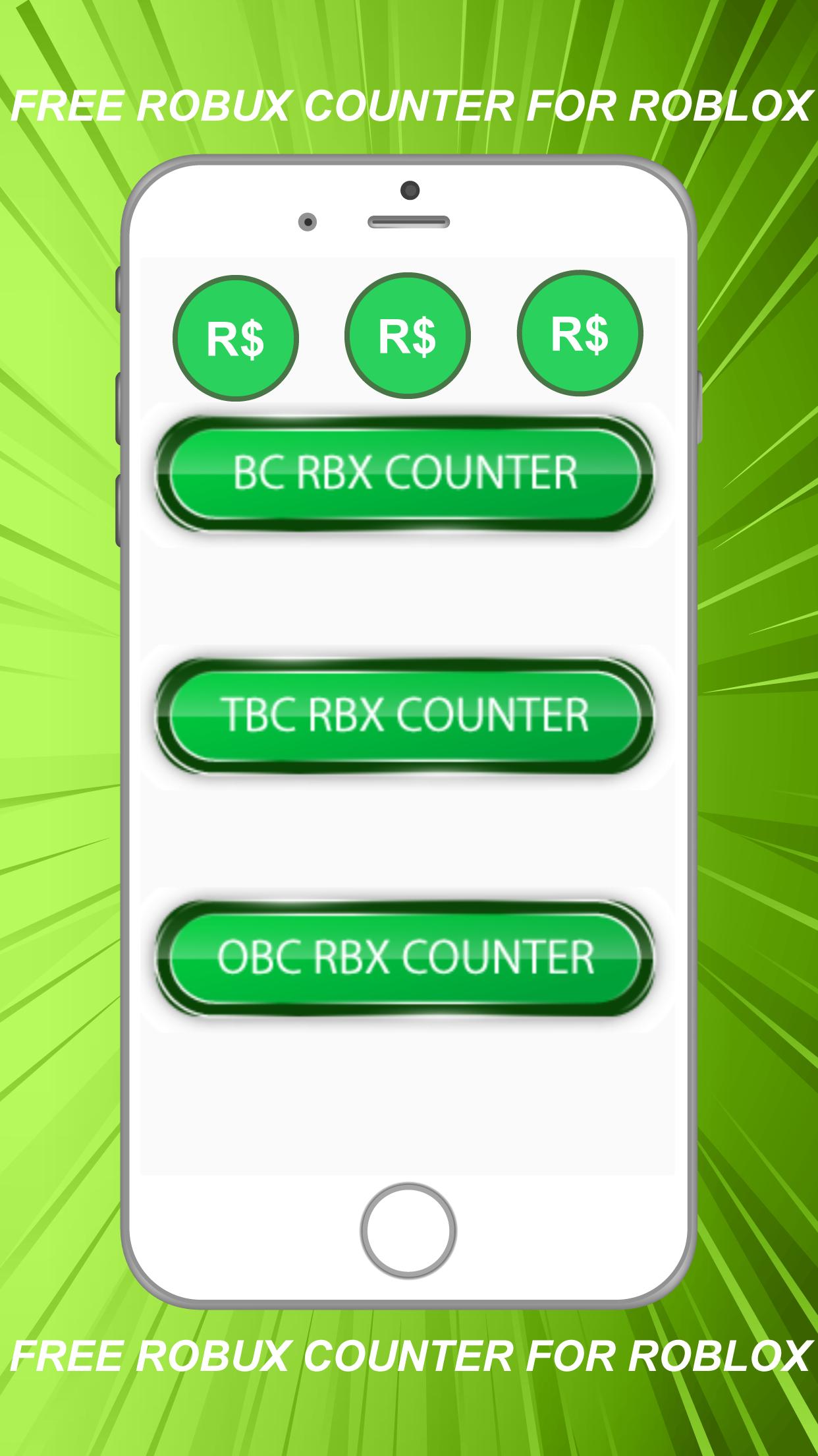 Free Robux Calc For Roblox 2020 For Android Apk Download - free robux calc rbx counter 2020 apps bei google play