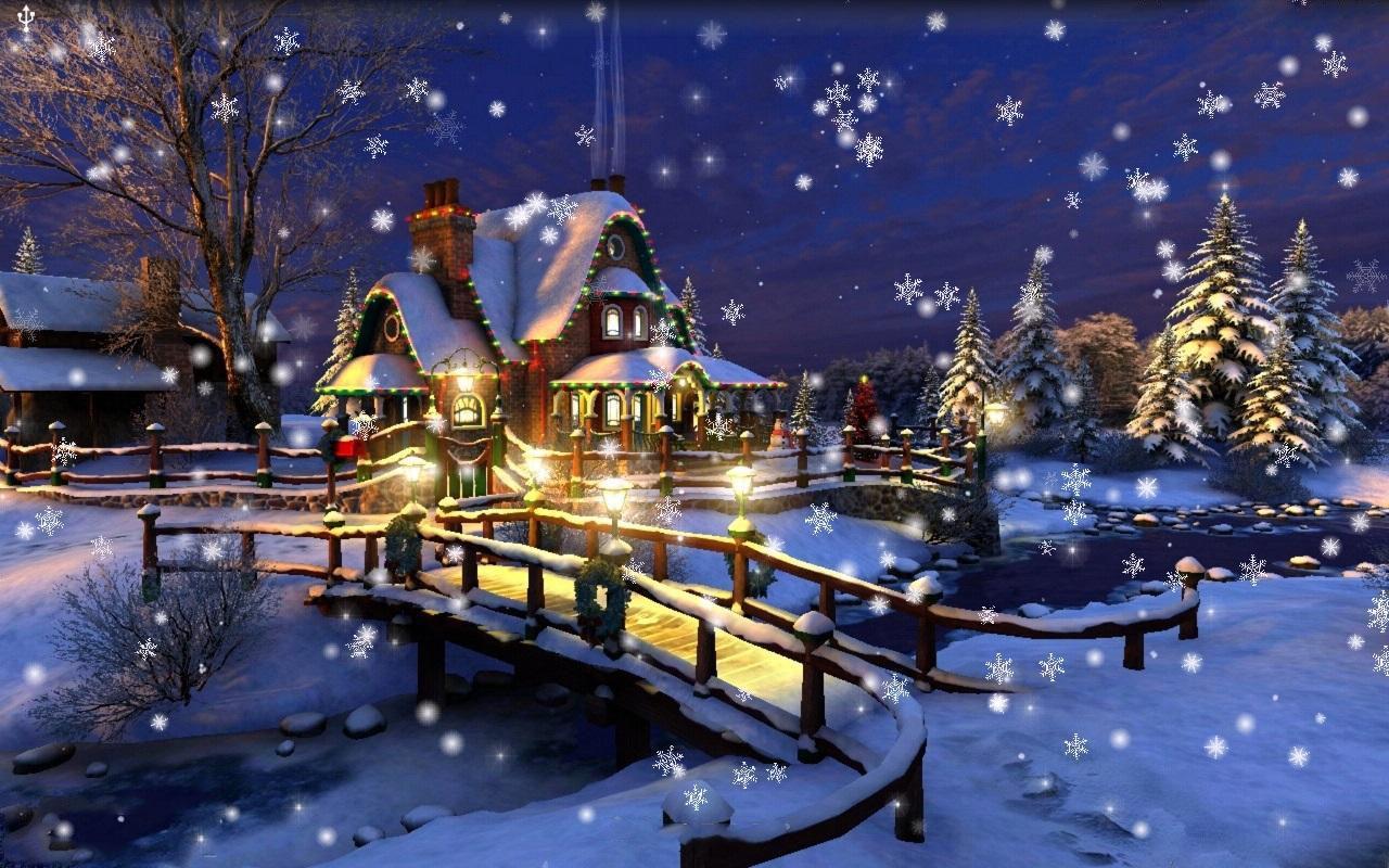 Featured image of post Snowy Night Screensaver Free for commercial use no attribution required high quality images