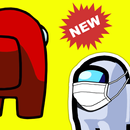 Among Us stickers autocollants For WhatsApp APK
