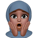Anime Black Muslim Hijab Stick APK