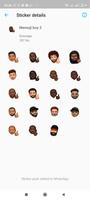Black People Memoji Stickers f স্ক্রিনশট 3