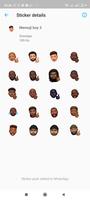 Black People Memoji Stickers f পোস্টার