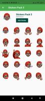 پوستر Memoji India Muslim Hijab Stic