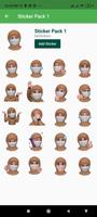 برنامه‌نما Memoji India Muslim Hijab Stic عکس از صفحه