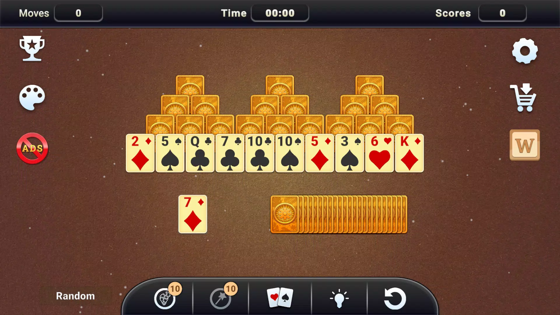 TriPeacks Solitaire