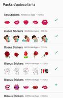 stickers Bisous collection Affiche