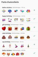 Happy Birthday stickersapp poster