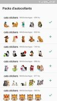 Cats stickers for Chat - WAStickerApps الملصق