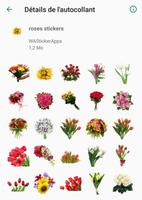 Pegatinas de flores اسکرین شاٹ 2