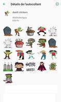 WAStickerApps - Horror Stickers halloween capture d'écran 3