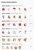 WAStickerApps - Teddy Bear Stickers 포스터