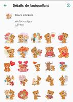 WAStickerApps - Teddy Bear Stickers imagem de tela 2