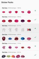 WAStickerApps - The Kiss Stickers Collection Plakat