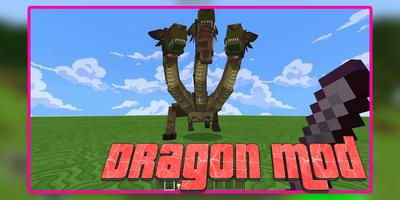 Dragon Mod for Minecraft โปสเตอร์