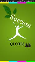 Beautiful quotes of success الملصق