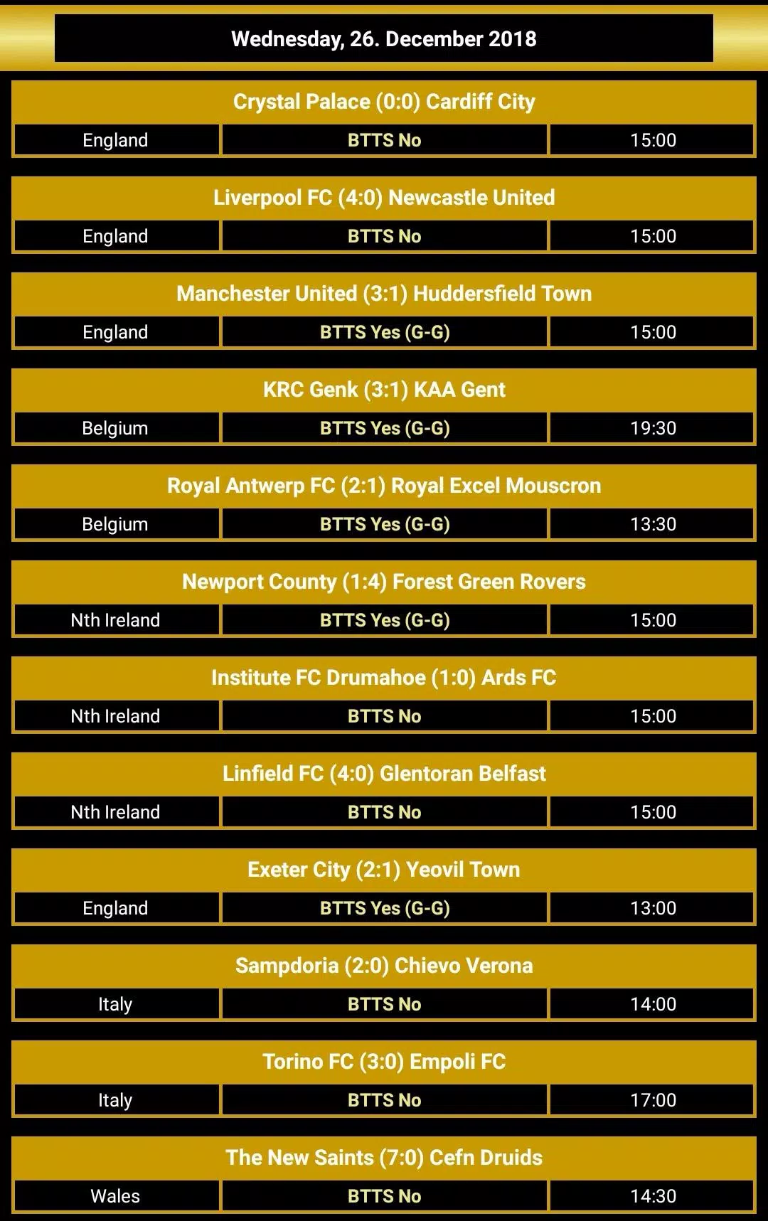 btts and over . predictions