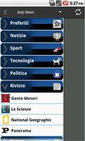 Italia Notizie RSS Feed Reader capture d'écran 1