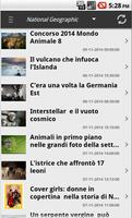 Italia Notizie RSS Feed Reader capture d'écran 2
