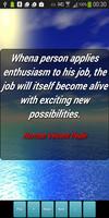 Positive quotes Plakat